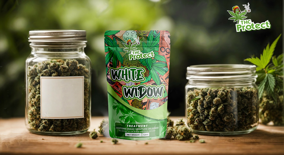 White Widow CBD: É a flor CBD mais popular?